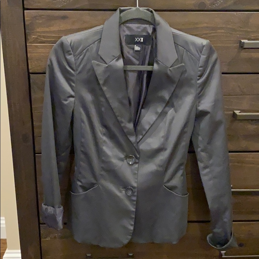 Charcoal H&M Blazer - Size 4